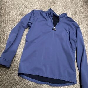 Women’s Periwinkle Active Long-sleeve Three Quarter-Zip Top Size Medium